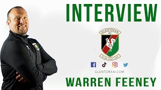 Post Match Interview  Dungannon vs Glentoran  Warren Feeney [upl. by Occer]