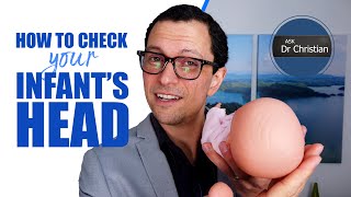 How to check your Childs HEAD SHAPE checking head symmetry for PLAGIOCEPHALY [upl. by Ohnuj]