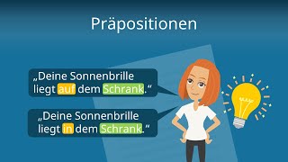 Präpositionen deutsch  Erklärung [upl. by Carmelia]