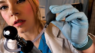 ASMR Hospital Audiologist Hearing Testing amp Ear Exam [upl. by Trula]