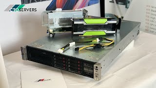 GPU Install in a HP DL380p Gen8  NVIDIA TESLA P100  HPC Server Solutions  CTOservers [upl. by Dasie875]