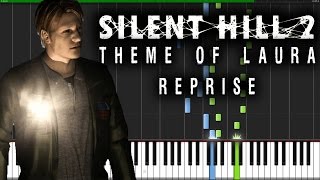 Silent Hill 2  Theme of Laura Reprise  Piano Tutorial  Sheet Music [upl. by Nnauol]