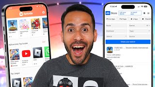 Aptoide y Appdb  NUEVAS TIENDAS ALTERNAS para el iPhone [upl. by Eruot]