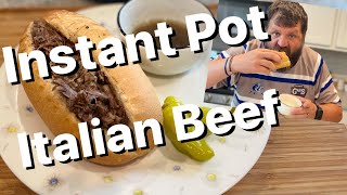 Amazing Instant Pot Chicago Italian Beef Sandwich Recipe  How to Make Drip Beef  French Dip [upl. by Clevie]