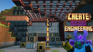 Turning Lava Into Sturdy Sheets  Create Arcane Engineering Ep 37 [upl. by Vedi]