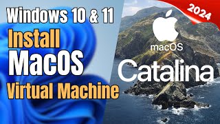 Install macOS Catalina on Windows 1011 Using VirtualBox StepbyStep Guide [upl. by Anyalram]