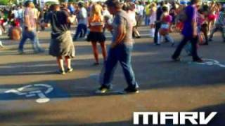 EDC Electric Daisy Carnival 2010 Shuffling Compilation  Los Angeles [upl. by Eiresed90]