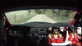 CANU MARCO PIRAS CARLOTTA RALLY VERMENTINO 2017 PS 7 [upl. by Nwahsad]