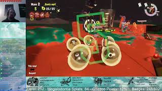 Splatoon 3  Salmon Run Salmonid Smokeyard  Part 548 [upl. by Dietsche511]