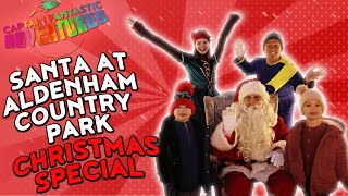 Santa at Aldenham Country Park  Christmas Fun For Kids Christmas Special  CaptainFantasticcouk [upl. by Enyrhtac413]