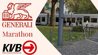 Generali Marathon  Auswirkungen auf das kvb Liniennetz  KVB Aktuell 4 [upl. by Ama]