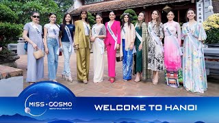 MOMENT OF MISS COSMO 2024  WELCOME TO HANOI [upl. by Duane]