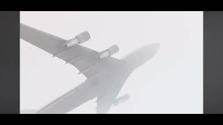 China airlines flight 006 accident animation [upl. by Millian]