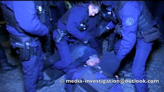 Interpellation musclée de Patrick Legras à Paris où les agriculteurs bloquent la place de l’Étoile [upl. by Farland]