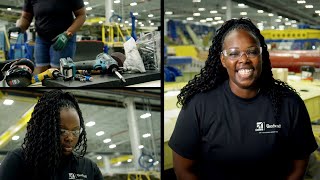 Experience Textron Aviations Manufacturing Roles with Crystal Grimmett [upl. by Ahsanat]