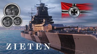 Partida SURREALISTA con el Zieten  World of Warships Legends [upl. by Euqnom]