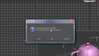 3Ds Max Tutorial  3  More Views and Merging [upl. by Kassie557]