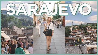 24 Hours in Sarajevo During August  Bosnia and Herzegovina [upl. by Rayner]