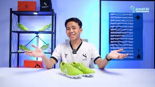 SEPATU BOLA BRAND LOKAL UDAH PAKE UPPER KULIT REVIEW ORTUSEIGHT FORTE SAVAGE V3 [upl. by Acisseg]