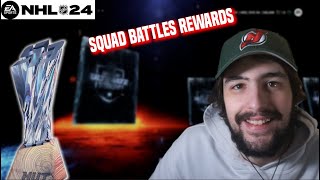 NHL 24 HUT MY FIRST SQUAD BATTLES REWARD PACK OPENING [upl. by Ahsietal]