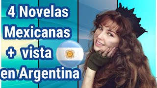 4 Novelas Mexicanas  vista en Argentina [upl. by Anallise]