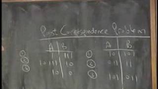 Lecture 10  Undecidability and CFLs Part 18 [upl. by Dahij332]