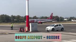 Corfu Airport  Aerolimenas Kerkiras Ioannis Kapodistrias [upl. by Hellah433]