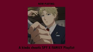 A kinda chaotic SPY X FAMILY inspired playlist  vocaloid jazz electroswing and jpop playlist [upl. by Terhune]