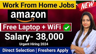 Amazon Recruitment 2024Amazon Work From Home Jobs SepNo Fee ExamAmazon Vacancy 2024Amazon 2024 [upl. by Eninahpets]