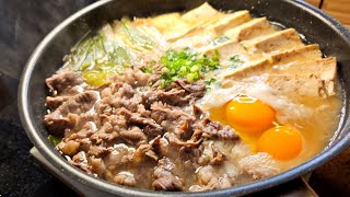 一番再生された肉豆腐を越えるほど旨い！！出汁を効かせた「至高を越えた肉たまご豆腐」が最強でした [upl. by Enelhtac]