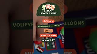 Fun Indoor Recess Games shorts recess teachingresources teacherresources indoorgames [upl. by Anih]