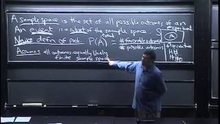 Lecture 1 Probability and Counting  Statistics 110 [upl. by Meeker]