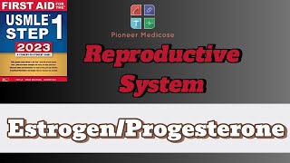 USMLE Step 1EstrogenProgesteronePhysiology from First AidReproductive systemFCPSUrduHindi [upl. by Hnib]