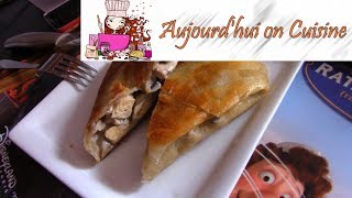 Aujourdhui on cuisine Bricks au poulet et champignons [upl. by Bein]