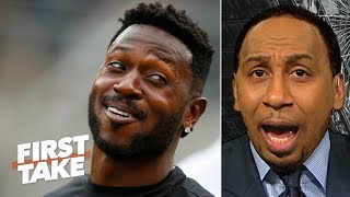 Antonio Brown lowered his trade value by opening his mouth  Stephen A  First Take [upl. by Raye]