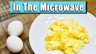 How To Make Scrambled Eggs in the Microwave [upl. by Aseena]