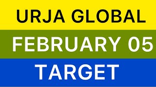 urja global ltd share February 05 target💹urja global news❇️urja global share upper circuit 222024 [upl. by Derian970]