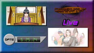 June 25 2024  Phoenix Wright Trials and Tribulations part 6 finale [upl. by Stets]