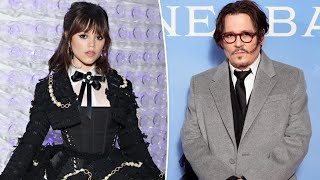 Jenna Ortega Reflects on quotInsanequot Johnny Depp Dating Rumors quotPretty Hilariousquot Speculation [upl. by Calore]