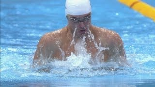 Mens 100m Breaststroke SemiFinals  London 2012 Olympics [upl. by Geralda]