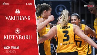 Maçın Tamamı  VakıfBank  Kuzeyboru Vodafone Sultanlar Ligi [upl. by Ilegna]