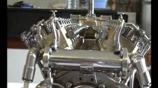 MOTOR V12 CONSTRUIDO POR PATELO [upl. by Eseerehs]