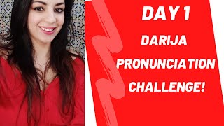 Day 1 of the Darija Pronunciation Challenge  Learn darija with katie roses [upl. by Kruter]