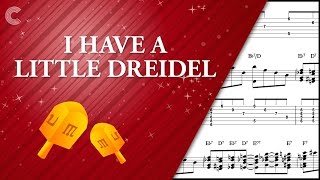 Clarinet  I Have a Little Dreidel  Hanukkah Song  Sheet Music Chords amp Vocals [upl. by Ahsyat]