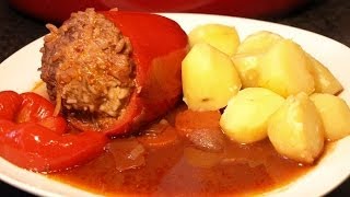 Gefüllte Paprika eine richtig gute Hausmannskost [upl. by Fortna]