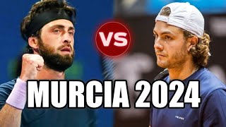 Nikoloz Basilashvili vs Marco Trungelliti MURCIA 2024 Highlights [upl. by Daney]