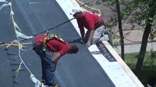 EPDM Rubber Roofing System in Dayton Ohio  Cotterman amp Company Inc [upl. by Yvehc]