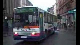 Buses in Glasgow 29th March 08 [upl. by Nerraj777]