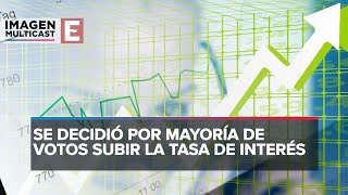 Banxico subió tasa de interés y modera ritmo para cierre de año [upl. by Akirehc]