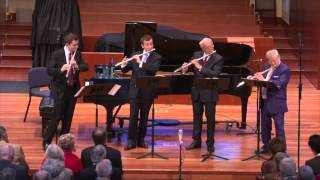 Reicha Sinfonico for 4 Flutes Mvt 2  Galway Langevin Bouriakov Höskuldsson [upl. by Gnaw87]